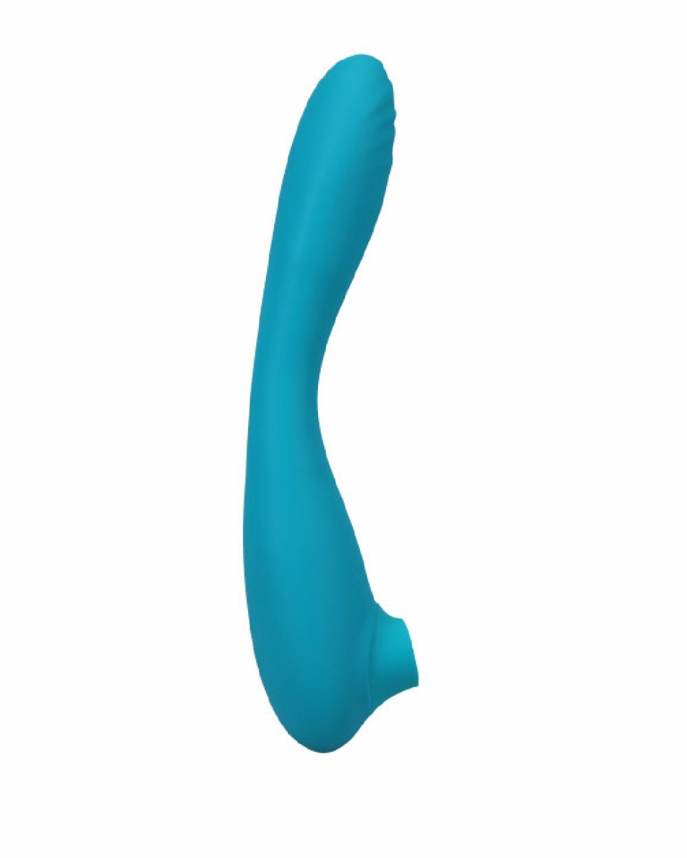 Vibrators | This Product Sucks Double Ended G-Spot Vibe & Clitoral Stimulator – Teal Vibrators Vibrators