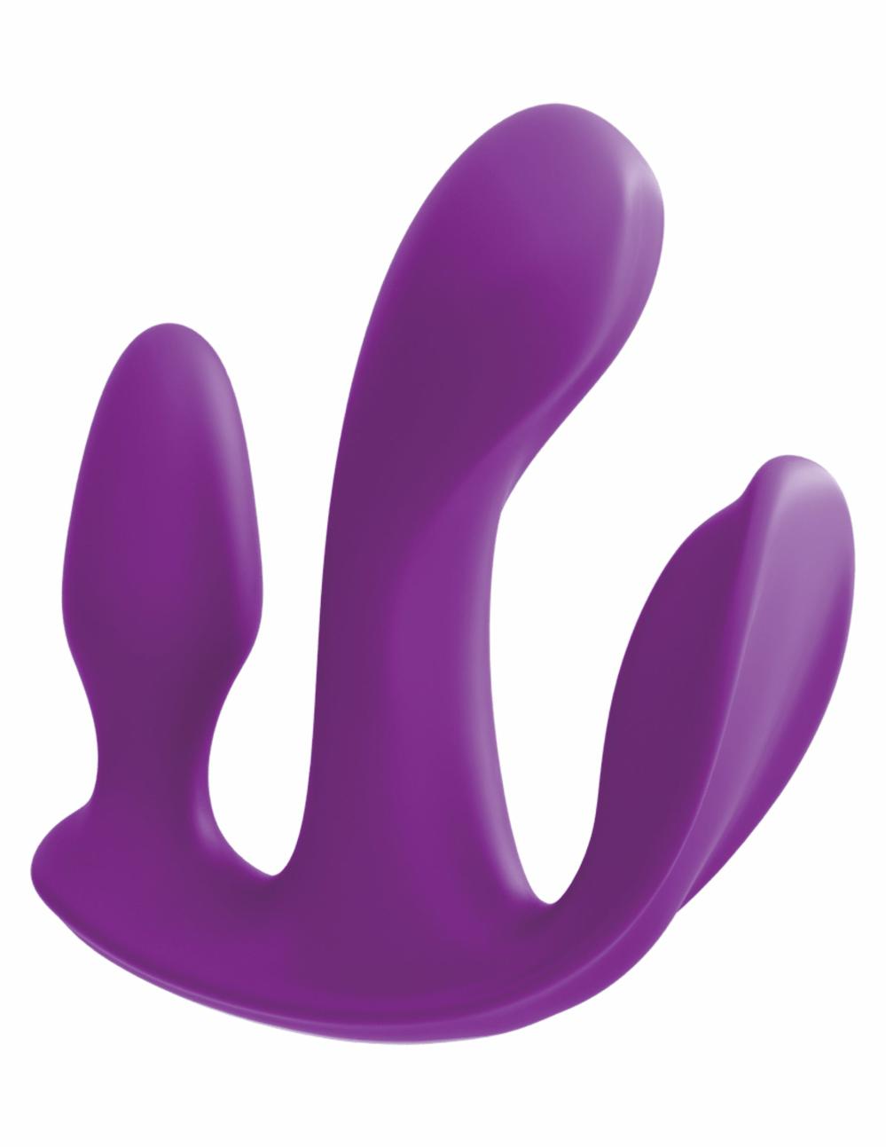 Vibrators | Total Ecstasy Remote Controlled Double Penetration Vibrator Vibrators Vibrators