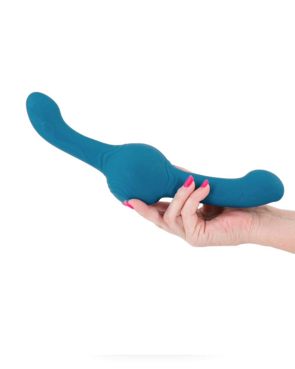 Vibrators | Tsunami Thrusting Shaking Gyrating Double Ended Vibrating Dildo With Remote Vibrators Vibrators