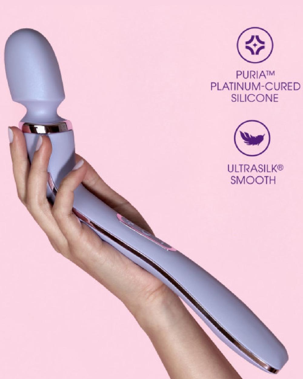 Vibrators | Wellness Eternal Slim Ergonomic Powerful Remote Control Wand – Lavender Vibrators Vibrators