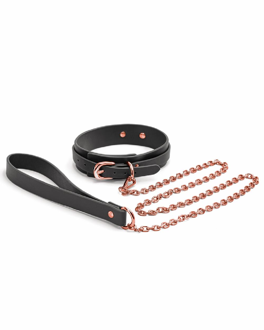 Bondage | Bondage Couture Vegan Collar And Leash – Black Bondage Bondage