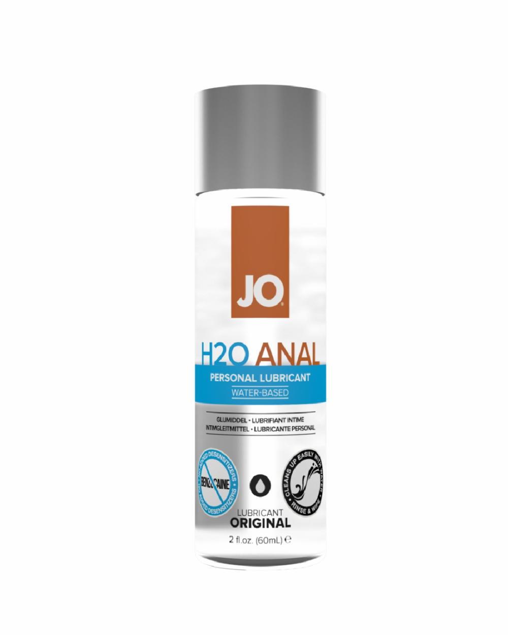 Lubes & Body | Jo H2O Water Based Anal Lubricant 2 Oz Lubes & Body Lubes & Body