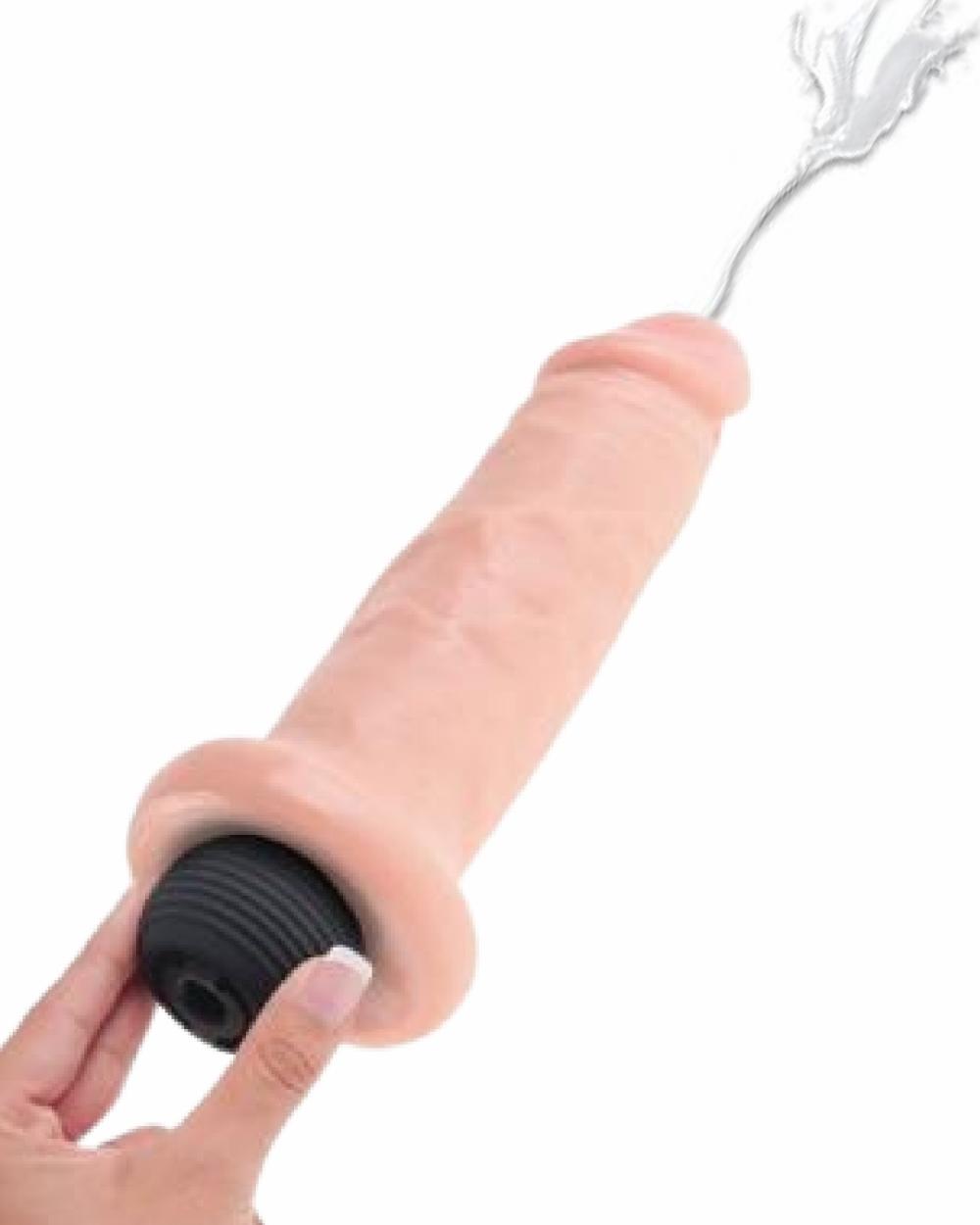 Dildos | King Cock Realistic Squirting 6 Inch Dildo – Vanilla Dildos Dildos