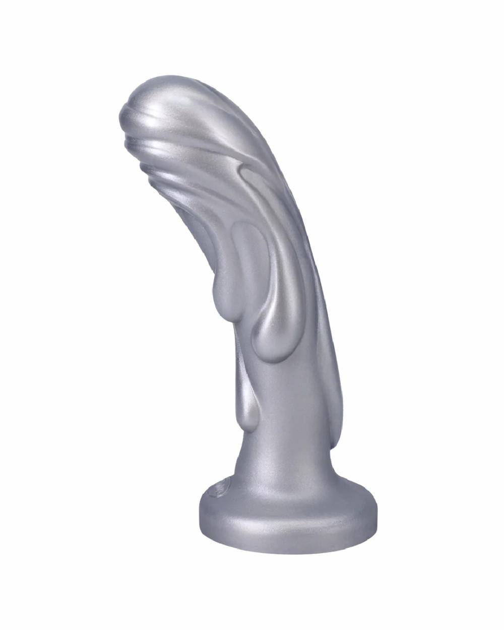 Dildos | Magma 7" Silicone Fantasy Dildo – Silver Dildos Dildos