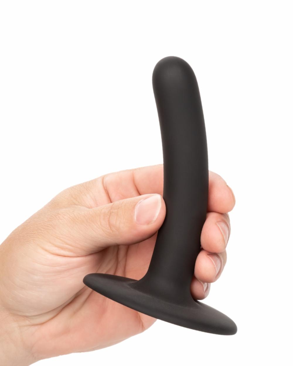 Dildos | Boundless 4.5 Inch Slim Black Silicone Dildo Dildos Dildos